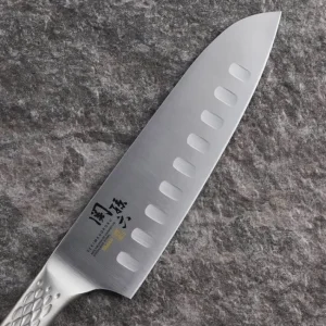 Couteau Santoku alvéolé Seki Magoroku Shoso, Kai