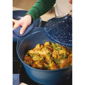 Couvercle Tajine bleu pour L'Incroyable Cocotte, Cookut