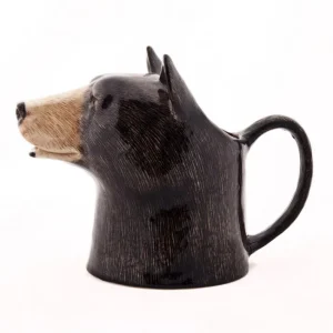 Cruche Ours noir M, Quail Ceramics UK