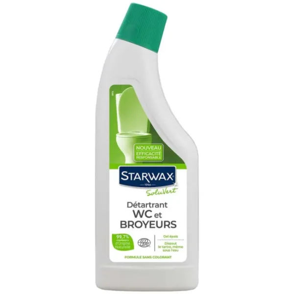 Détartrant gel WC et Broyeurs Soluvert, Starwax