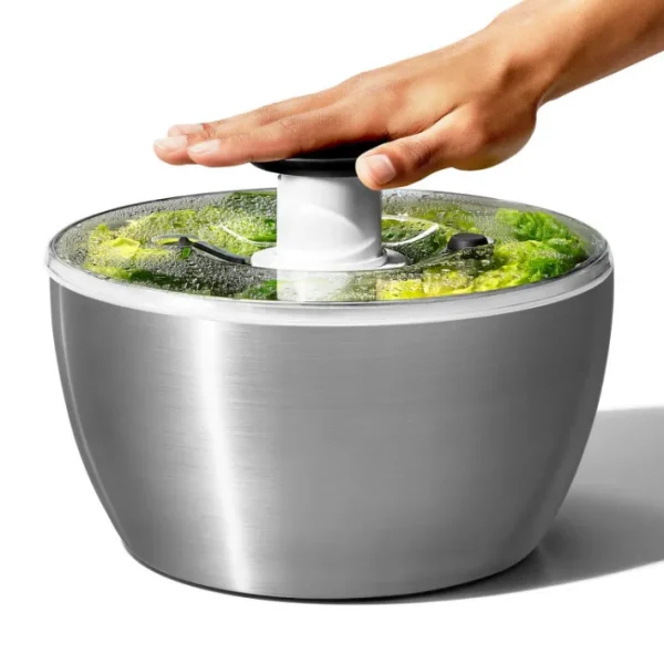 Essoreuse à salade inox 26cm, Oxo