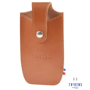 Etui de fourchette à viande en cuir, Tridens