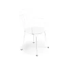 Fauteuil Louvre blanc empilable, Fermob