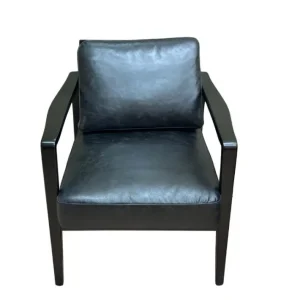 Fauteuil Nieuport cuir, Siba