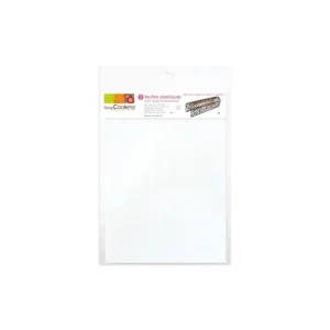 2 feuilles plastiques semi-rigides, Scrapcooking