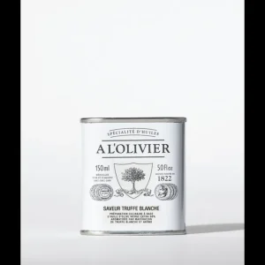 Huile d'olive aromatique saveur Truffe blanche, A L'OLIVIER