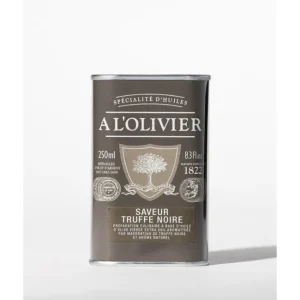 Huile d'olive aromatique saveur Truffe noire, A L'OLIVIER