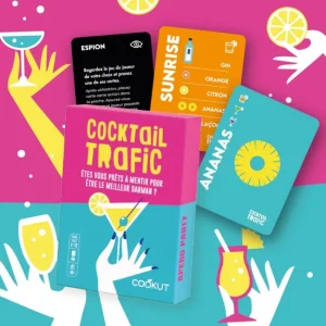 Jeu de cartes Cocktail Trafic, Apéro Party, Cookut