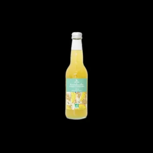 Kombucha Citron et Gingembre Bio 33cl, Atika