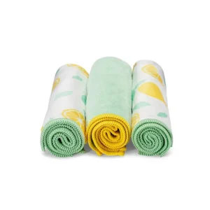 Lot 3 chiffons multi-usages en microfibre recyclée, full circle®