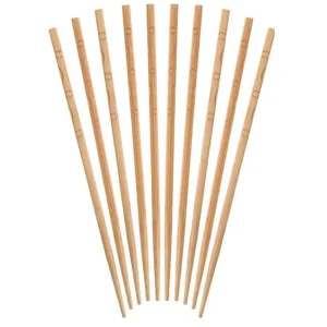 Lot de 10 baguettes en bambou, KitchenCraft