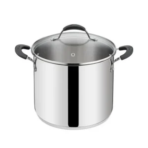 Marmite inox 24 cm Tempra avec couvercle, Lagostina