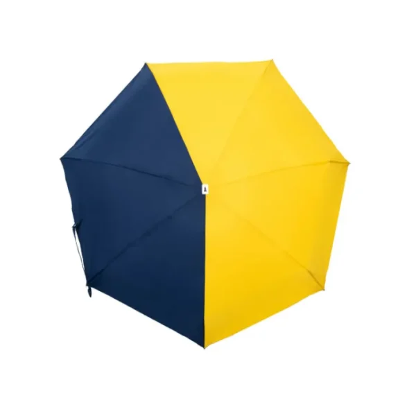 Micro-parapluie bicolore Jaune & Bleu Nuit Sidney, Anatole