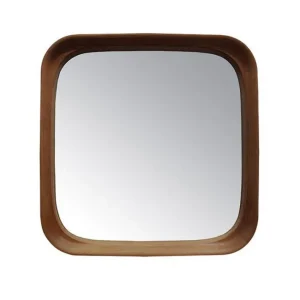 Miroir arrondi Bois Brun, Emdé