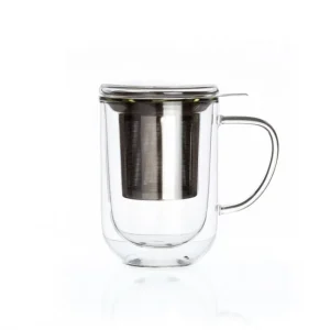 Mug Verre double Paroi Downtown, Dammann Frères