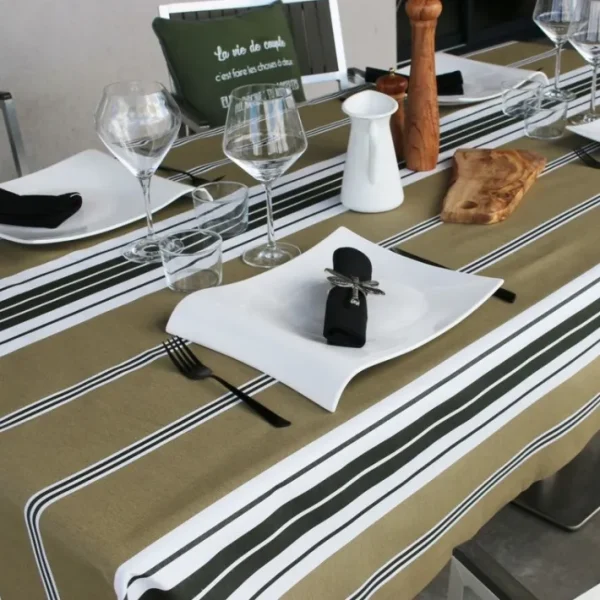 Nappe enduite St Malo Bronze, Sud Etoffe