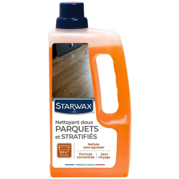 Nettoyant concentré parquet & sols stratifiés, Starwax