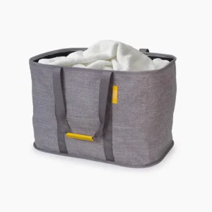 Panier à linge pliable Gris 55L, Joseph Joseph