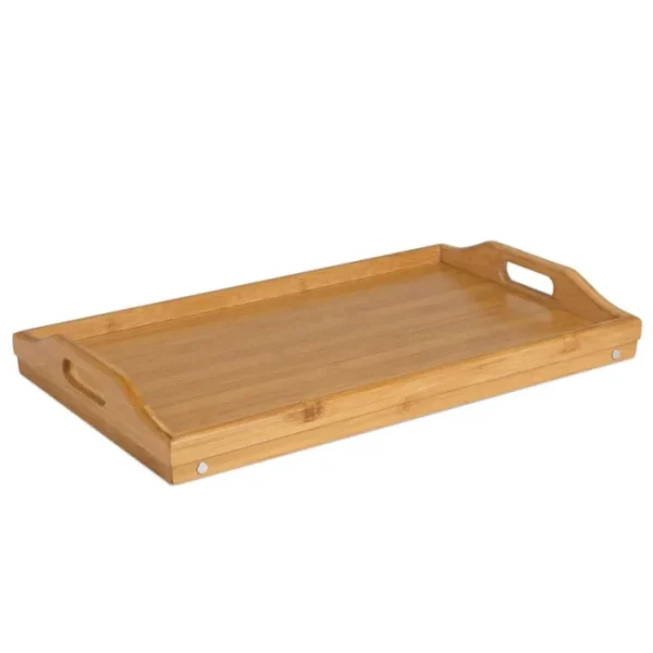 Plateau de Lit Pliable en Bois de Bambou, Andrea House