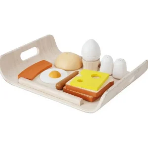 Plateau de petit déjeuner en bois, Plan Toys