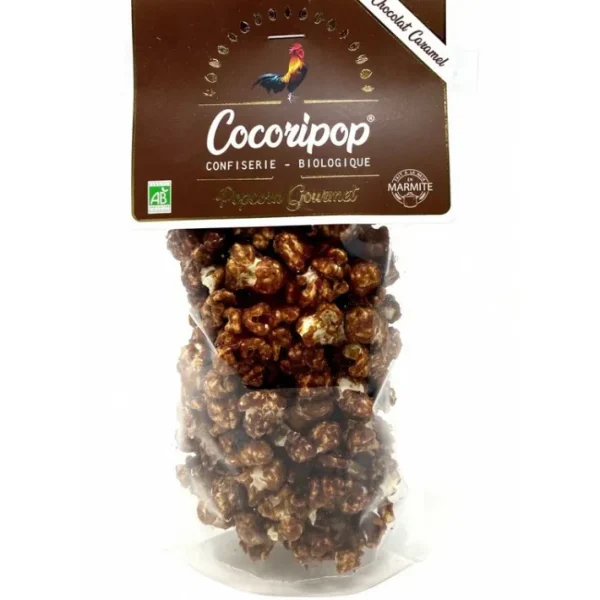 Popcorn Bio Chocolat Caramel, Cocoripop