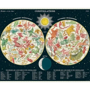 Puzzle 1000 pièces Constellations, Cavallini & Co