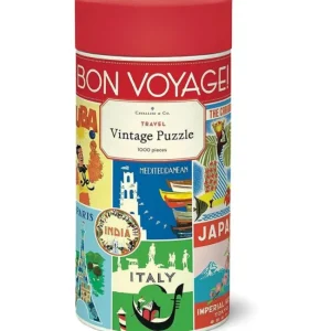 Puzzle 1000 pièces Voyage, Cavallini & Co