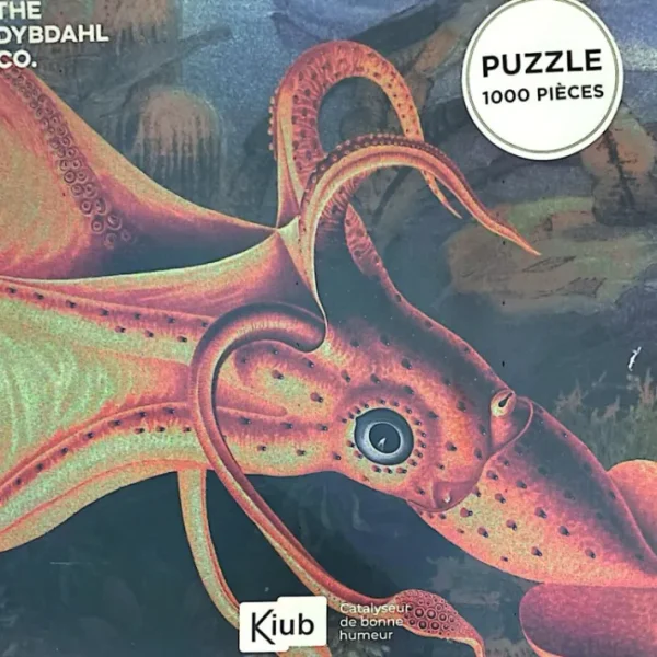 Puzzle de 1000 pièces Poulpe, Kiub