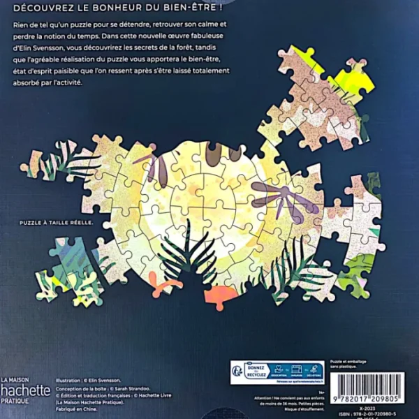 Puzzle Rêve de Forêt, Hachette Pratique