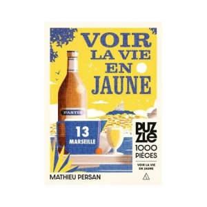 Puzzle Voir la vie en Jaune, Hachette