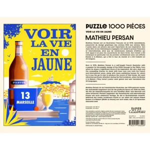 Puzzle Voir la vie en Jaune, Hachette