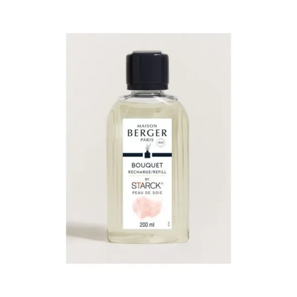 Recharge bouquet parfumé Starck 200 ml Peau de soie, Maison Berger