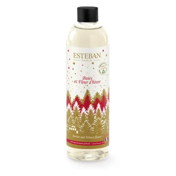 Recharge de bouquet parfumé 250ml Baies et Fleur d'Hiver, Esteban