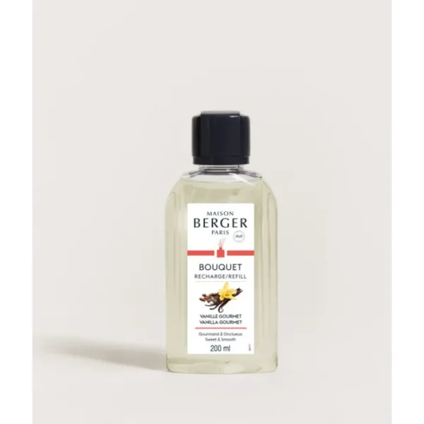 Recharge pour bouquet parfumé Vanille gourmet, Maison Berger