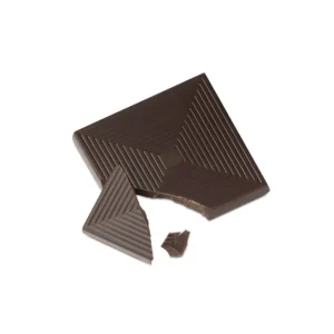 Réglette de 15 carrés de chocolats assortis, Café Tasse