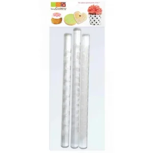 3 rouleaux empreintes Fantaisie, ScrapCooking