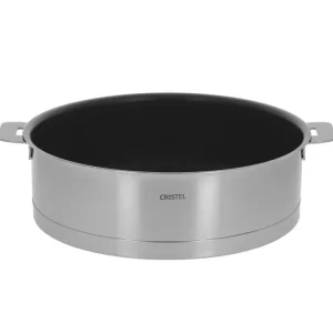 Sauteuse 28cm anti adhérente strate amovible, Cristel