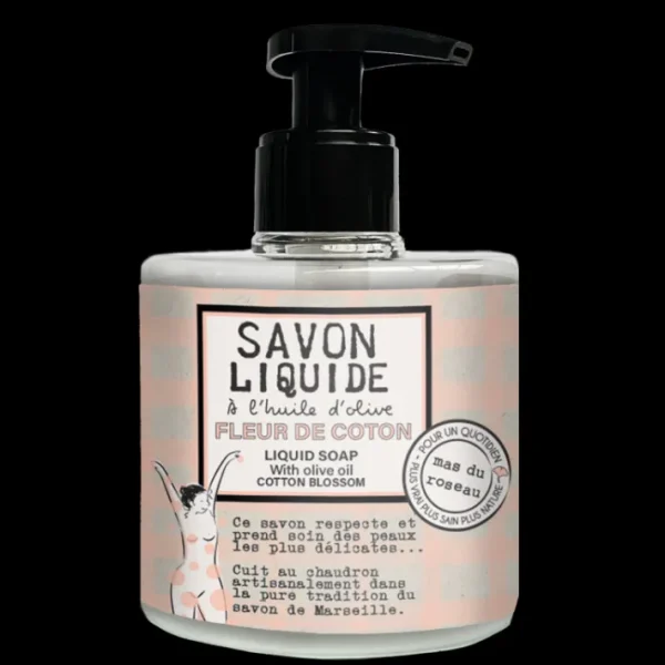 Savon Liquide Fleur de Coton, Mas du Roseau