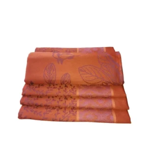 Serviette de table Bird Burnt Orange, Sud Etoffe