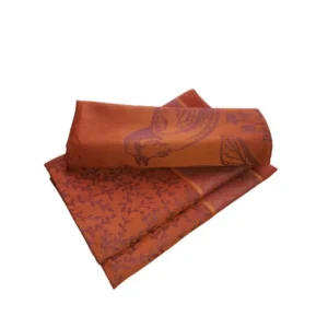 Serviette de table Bird Burnt Orange, Sud Etoffe