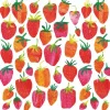 20 serviettes en papier Strawberry, PaperProduct Design