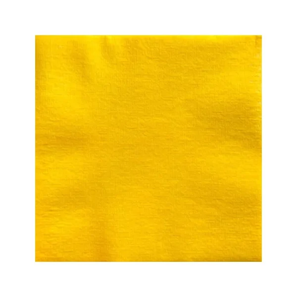 Serviettes en papier Uni Jaune, Françoise PAVIOT