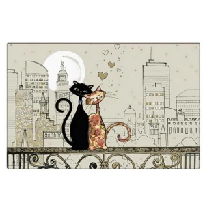 Set de table Bug Art Chats Amoureux, Kiub