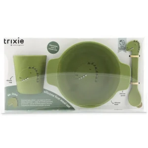 Set repas silicone Mr Dino, Trixie