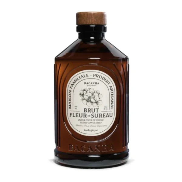 Sirop de Fleur de Sureau Brut, Bacanha