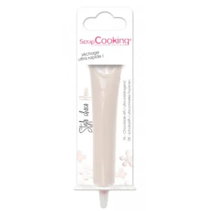 Stylo goût choco blanc, ScrapCooking