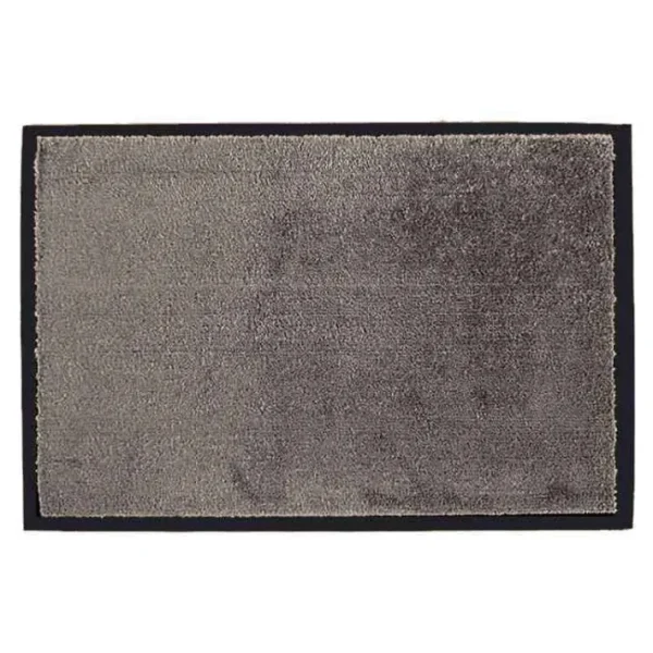Tapis microfibre 60 x 90 cm gris, Sweet Sol