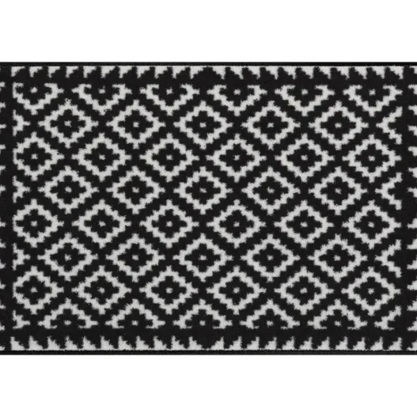 Tapis 50x75cm Tabuk black&white, Salonloewe Efia