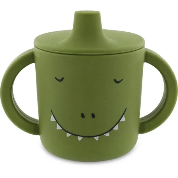 Tasse d'apprentissage silicone Mr Dino, Trixie