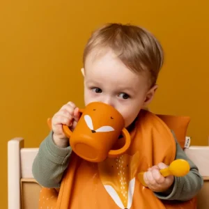 Tasse d'apprentissage silicone Mr Fox, Trixie